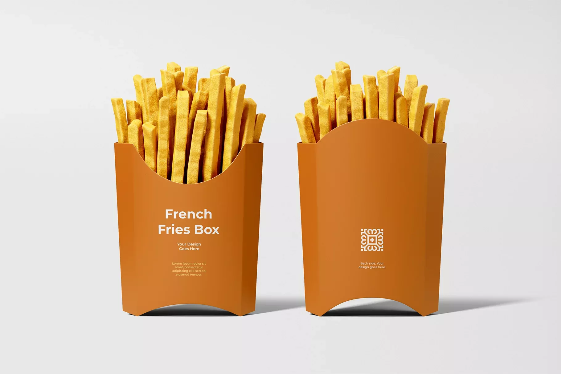 French fry boxes